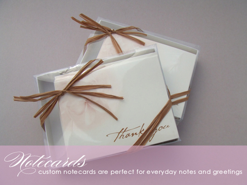 Invitations, custom monograms, personalized stationery, personal notecards