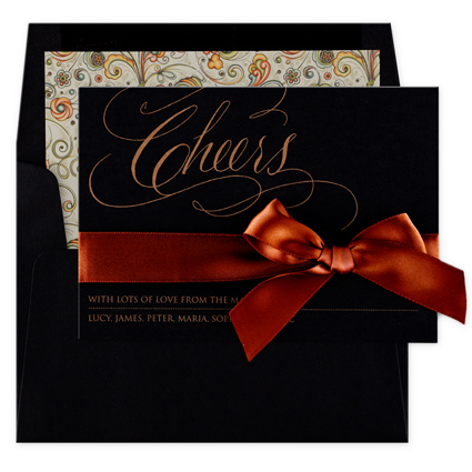 chekerboard holiday cards