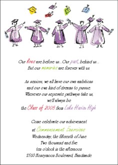graduation invitations