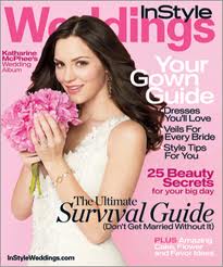 as seen in instyle weddings magazine