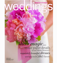 as seen in marth stewart weddings magazine