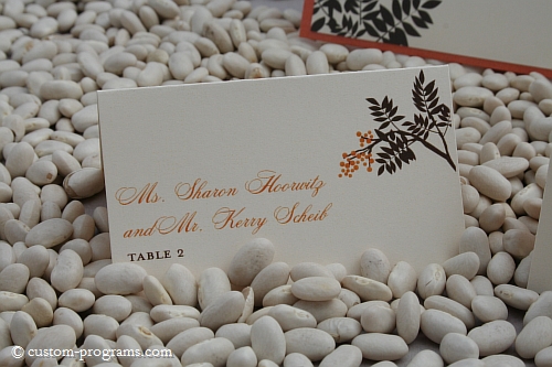 escort card, name card, place cards, ashwood berries