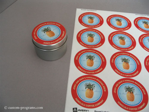 Custom Favor Labels