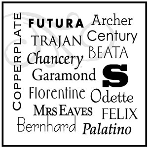 text fonts